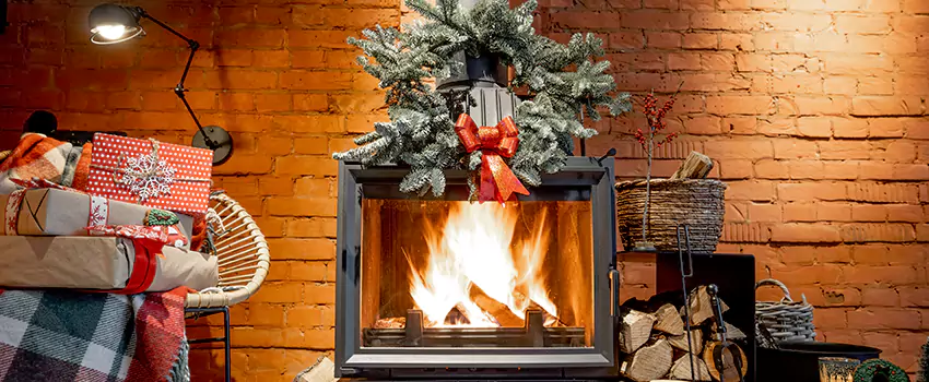 Travis Industries Linear Gas Fireplace Installation in Fremont, Ohio