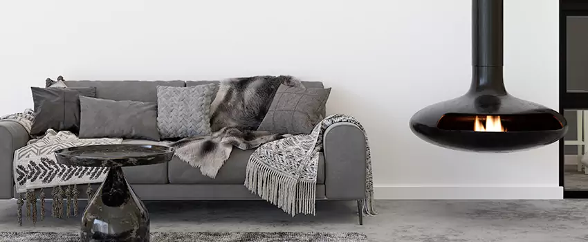 Circular Hanging Fireplace Installation Services in Fremont, OH